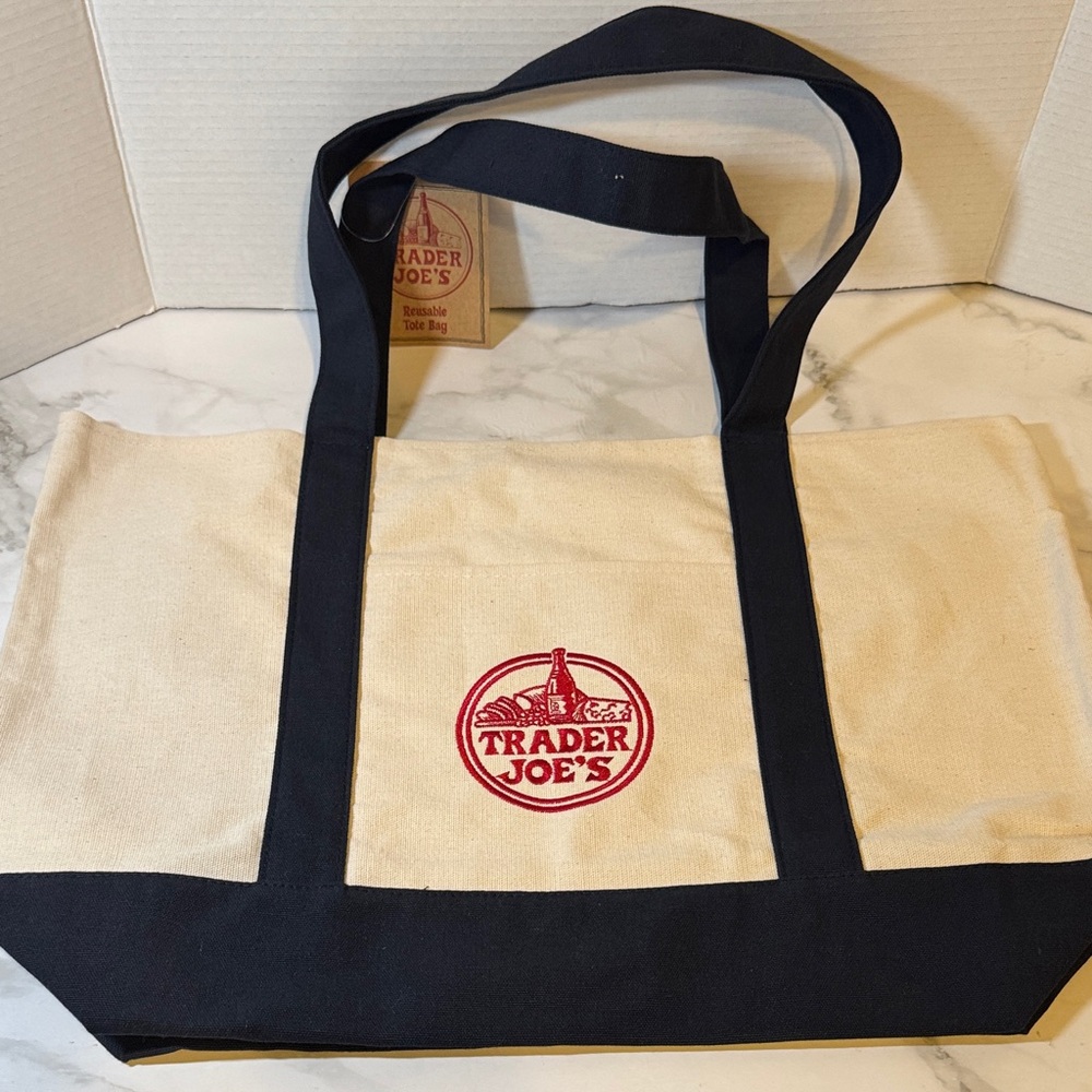 New Trader Joe’s Canvas Tote Bag - Large.